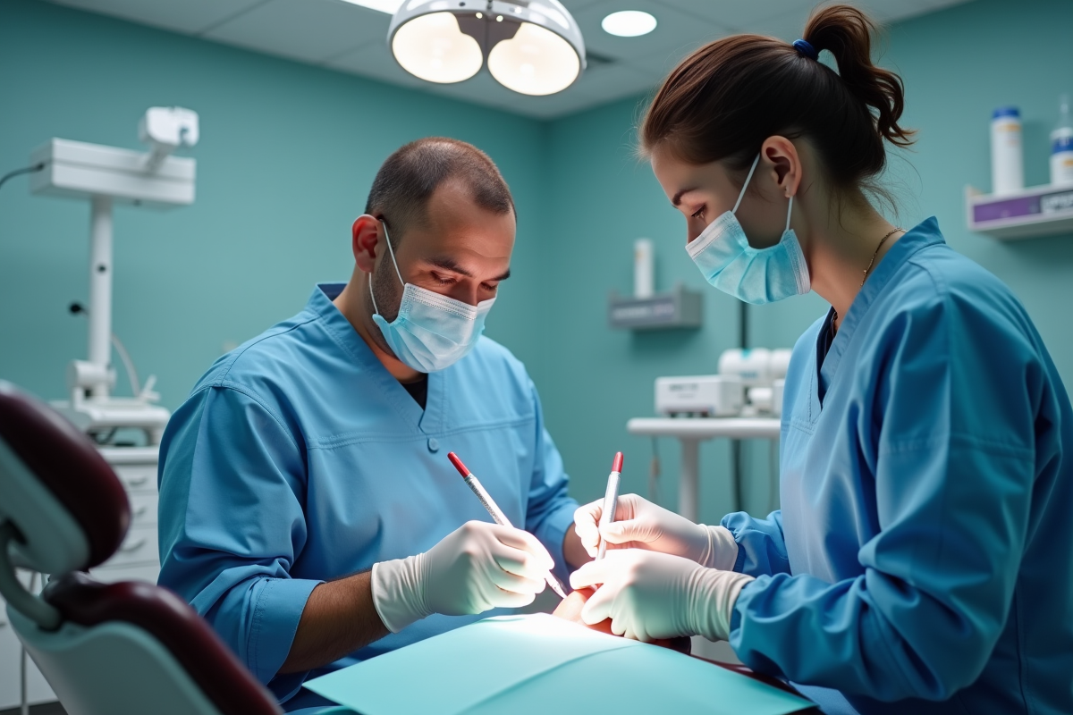 dentiste étudiant